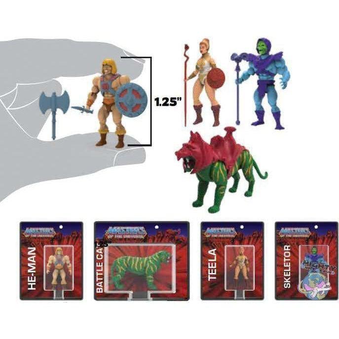 World's Smallest Masters of the Universe: 4er Set-Actionfiguren-Super Impulse / World's Smallest Toys-mighty-underground