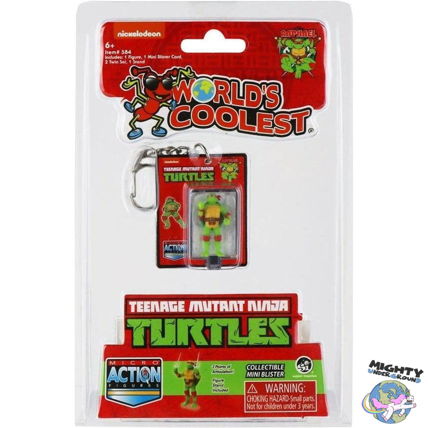 World's Smallest TMNT: 4er Set-Actionfiguren-Super Impulse / World's Smallest Toys-Mighty Underground